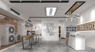 现代电器专卖店3D模型下载